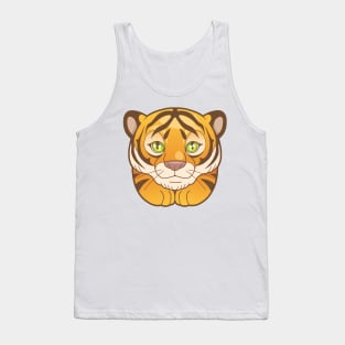 little cute tiger Tank Top